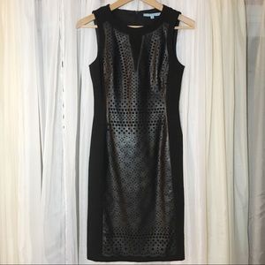 🔥 Antonio Melani Cut-out Black Dress